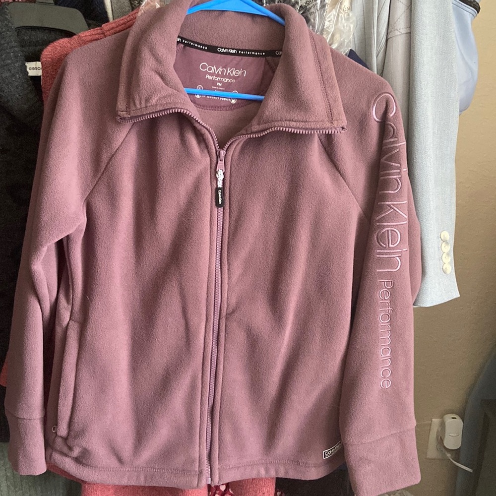 Calvin Klein Performance Fleece Zip up jacket